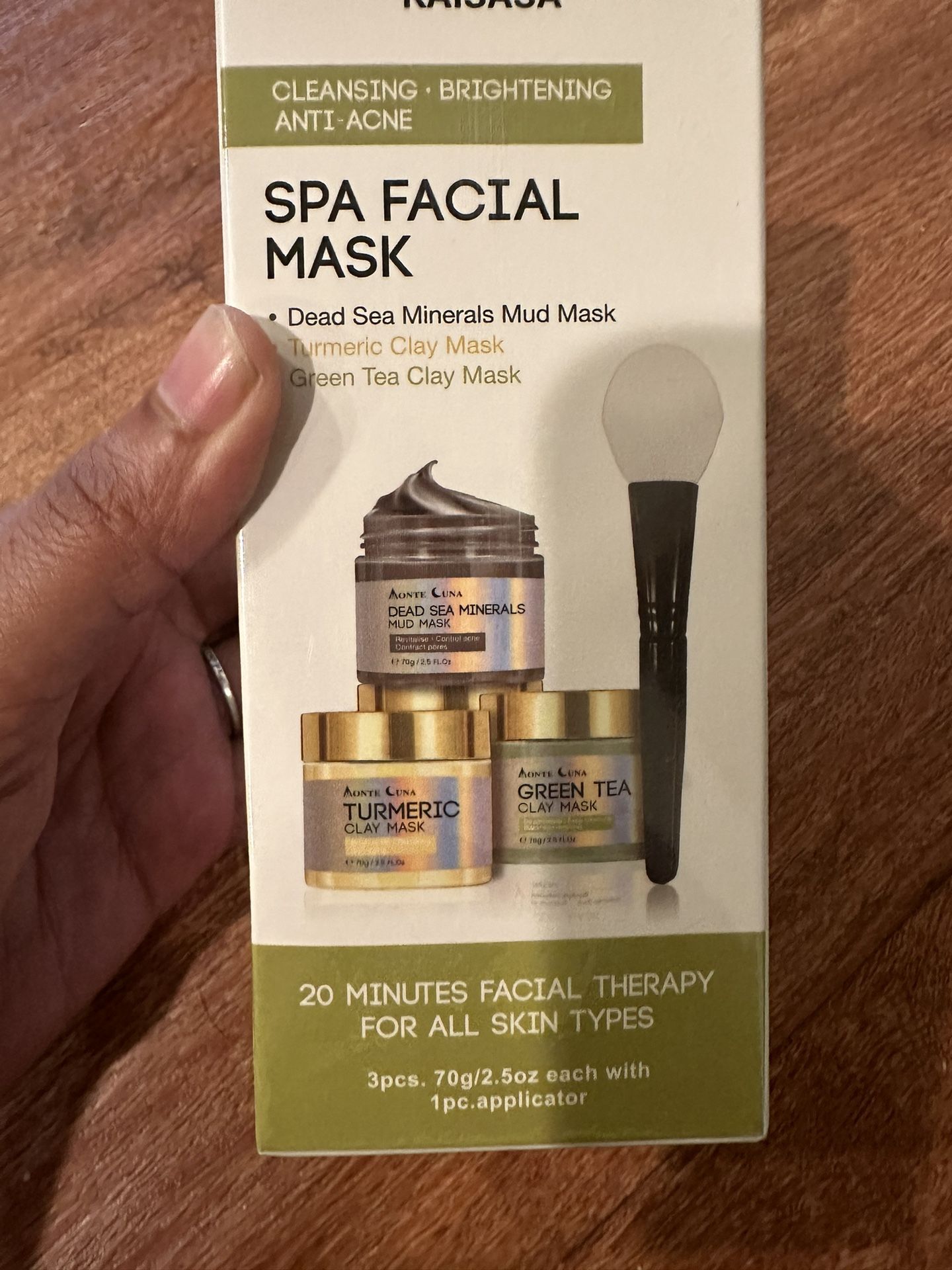 Spa Facial Mask Set Of 3