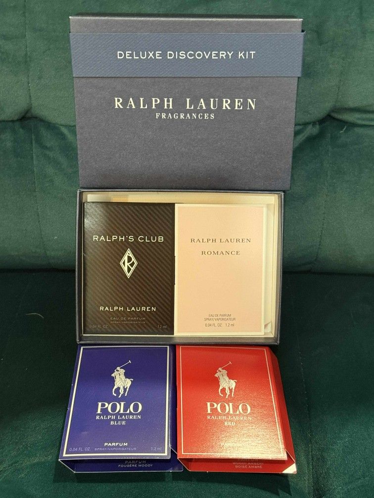 Brand New Ralph Lauren Fragrance Sampler Set