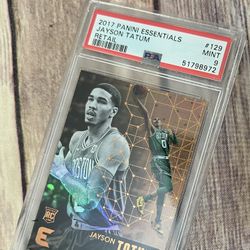Jason Tatum RC -graded psa 9