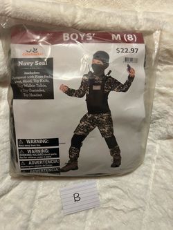Navy Seal/ Halloween / Boys 10–12