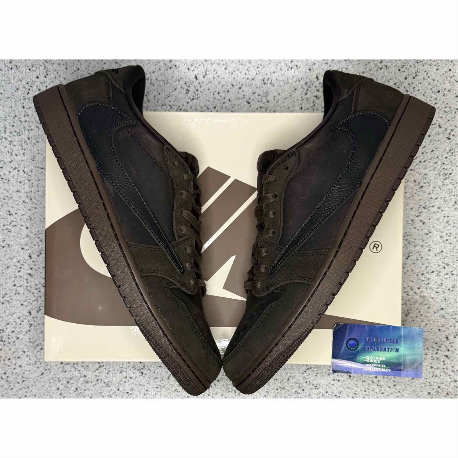 Jordan 1 Low Travis Scott Velvet 12.5 Men
