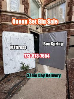 💥Queen Mattress Set On Sale 🚨 Same Or Next Day Delivery 🚛