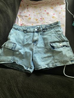 Very Cute Plus Size Denim Shorts Size 14 