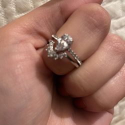 Real Swarovski Engagement Ring