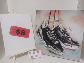 Canvas Photo Nike Air Jordan 14x14x1 $8.00