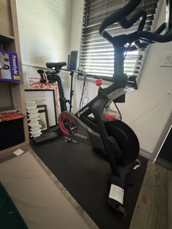 Peloton stationary bike