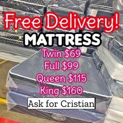 New Mattresses  Twin mattress Full mattress Queen mattress  King mattress  Colchones nuevos  Beds 
