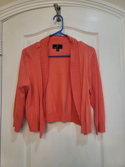 Women's Casual Orange Sweater