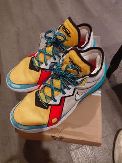 Nike LeBron Basketball Sneakers Comic Print