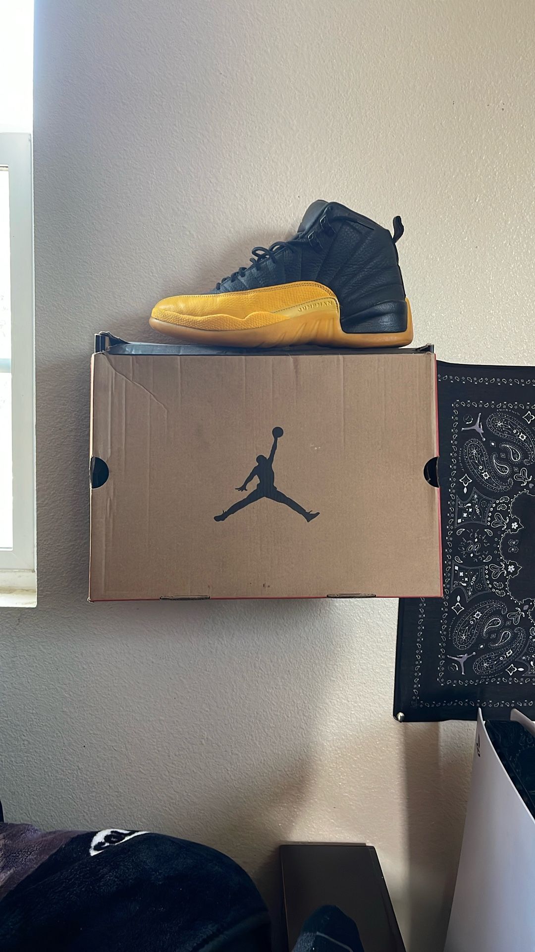 Jordan 12 University Gold