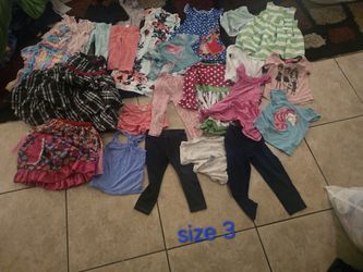 Size 3 Cloths Girl. Sell As Bundle 
