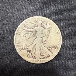 1941 Walking Liberty Half Dollar