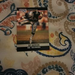 Bo Jackson Baseball Card 