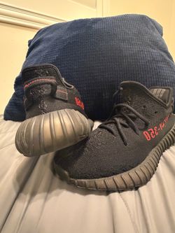 YEEZY BOOST 350 BLACK/RED
