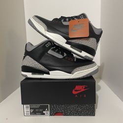 Black Cement Jordan 3s (2025)