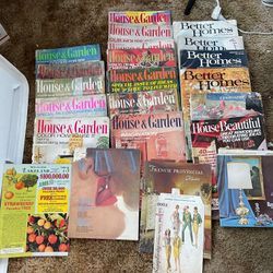 vintage home and garden magazines