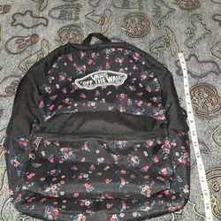 Vans Off The Wall Backpack - Vans Flower Backpack
