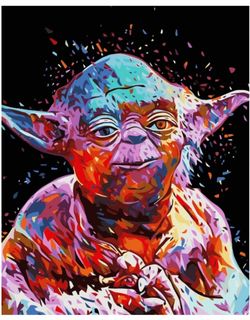 Yoda Paint-by-Numbers Kit
