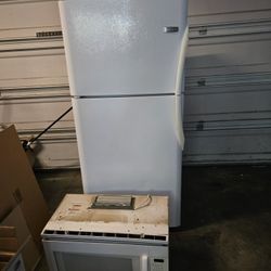Free Fridge And Microwave 