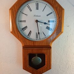 Robinson Wooden Wall Clock 