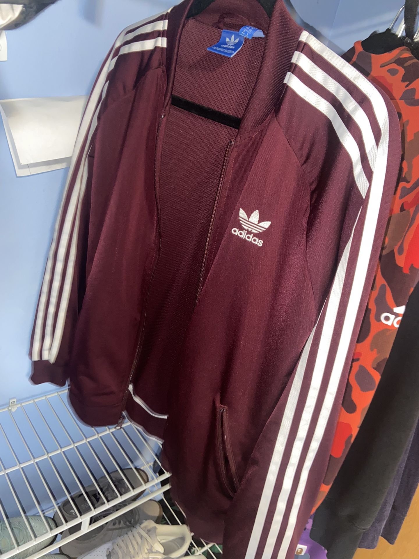 Adidas track jacket (small men’s)