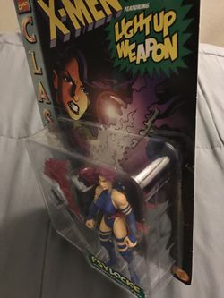 Toy Biz 1996 X-Men Psylocke Action Figure RARE NEVER OPENED