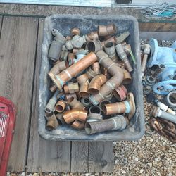 Copper Fittings, Poly Wrap, Lifting Hook, Hydrostatic Test Pump, Shoring,Etc,Etc,Etc All Related To Underground Utilities No Longer In The Business 