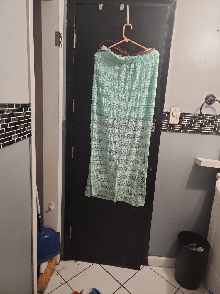New No Boundaries Mint Colored Skirt