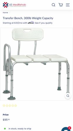 Transfer bench- new