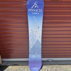 Pinnacle Vodka Snowboard 