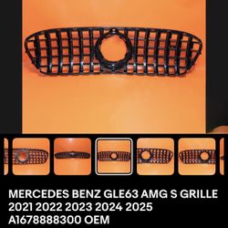 MERCEDES BENZ GLE63 AMG S GRILLE 2021 2022 2023 2024 2025 A1678888300 OEM