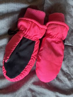 Toddler, Snow, Mittens,