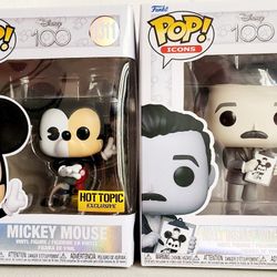 Funko Pop Disney 100 Mickey Mouse & Walt Disney 