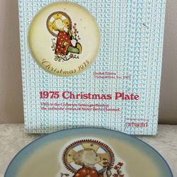 Vintage 1975 Hummel Christmas Plate 🔴Full Details Below🔴