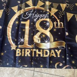 18th Birthday Banner 
