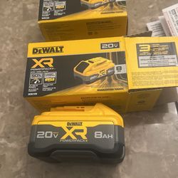 Dewalt 20V XR Powerpack 8ah