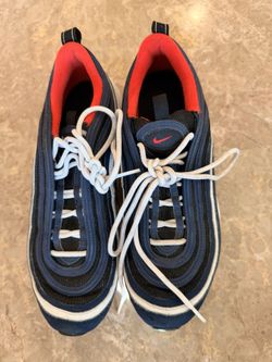 Air Max 97 Midnight Navy Blue Red