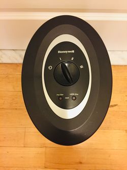 Honeywell Air Purifier. True HEPA Compact Tower Allergen Remover. True HEPA filter captures up to 99.7% of microscopic allergens such as pollen, dust,