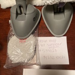 Shark Pro Steamer Mop Flat Scrubber W/ Pads New! 