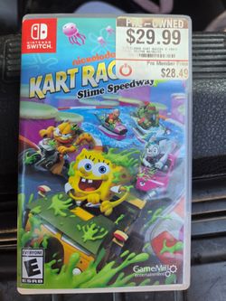 Nintendo switch game. Used once.