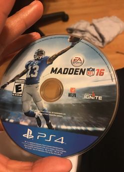 Madden 16 (ps4)