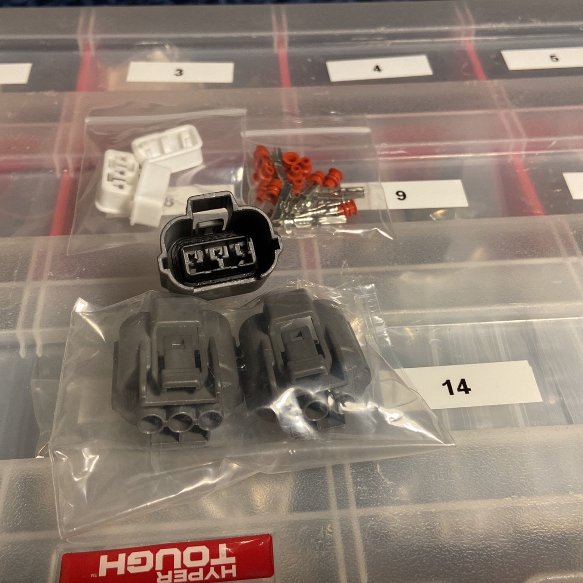 Waterproof 3P Connector Housings Kit