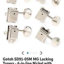 GOTOH SD91-05M MG LOCKING TUNERS