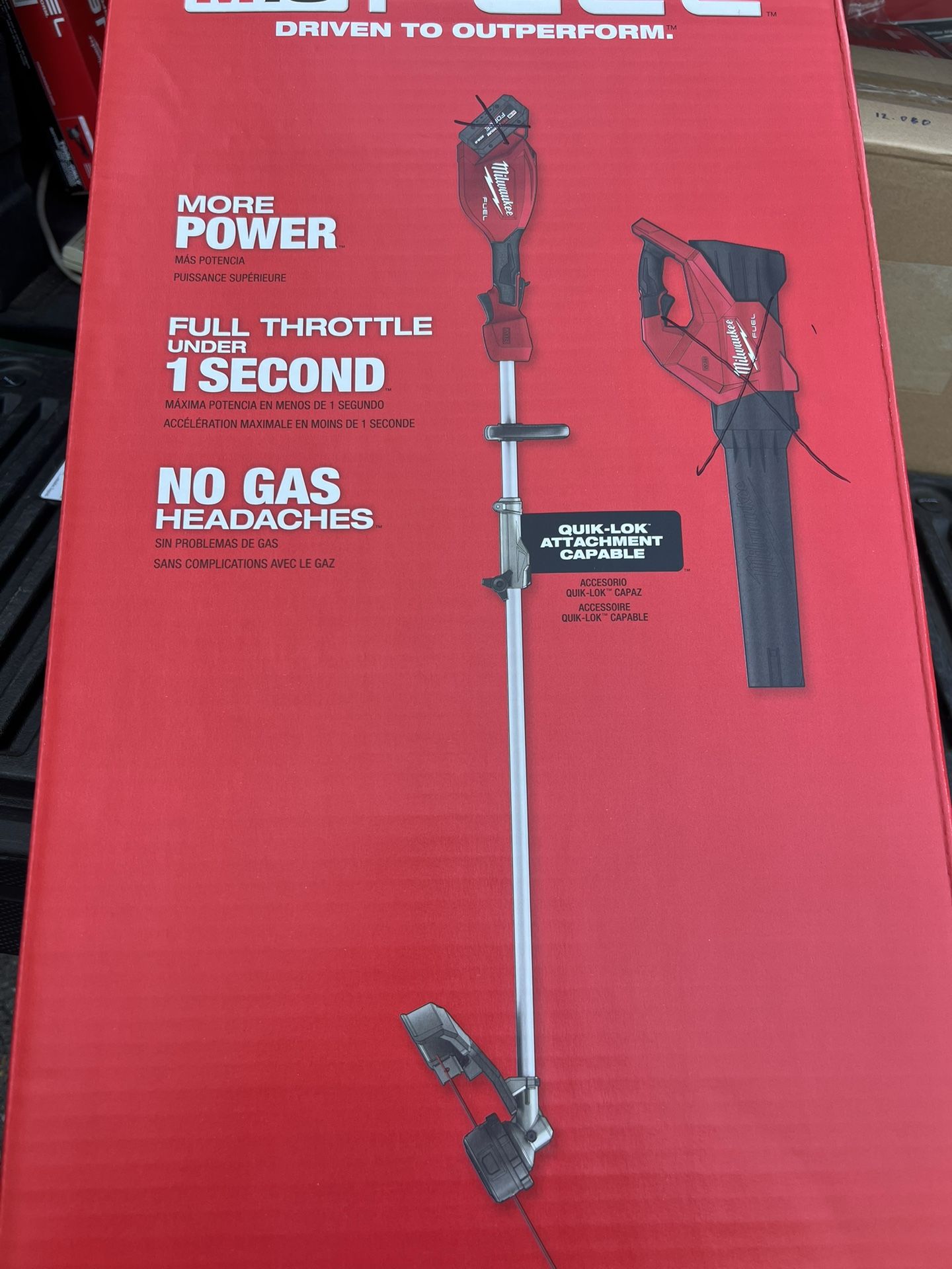 Milwaukee M18 FUEL 18-Volt 16 in. Brushless Cordless Electric QUIK-LOK String Trimmer