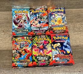 Pokemon single packs