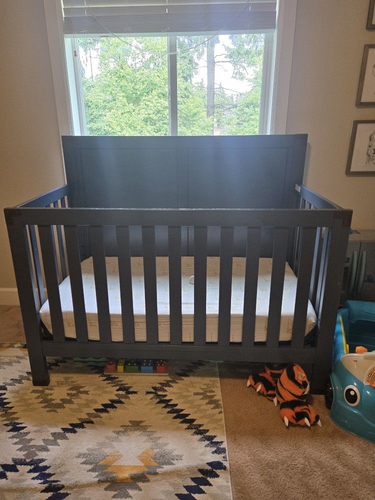 Crib, Dresser, & Mattress Set