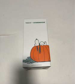 Peanuts x Starbucks Fall Tumbler (Snoopy Pumpkin) – Brand New