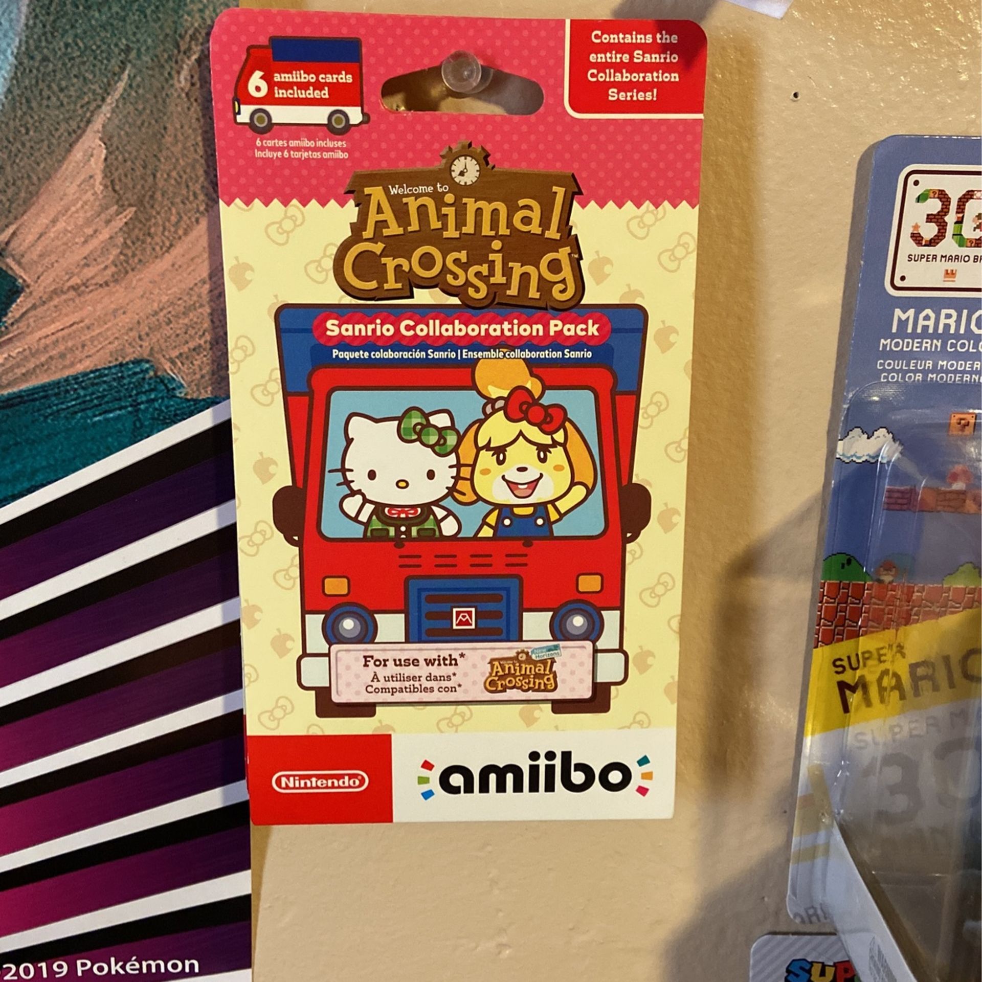 sanrio animal crossing amiibo cards