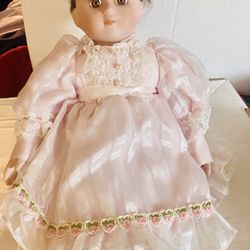 Beautiful Collectible Porcelain Doll