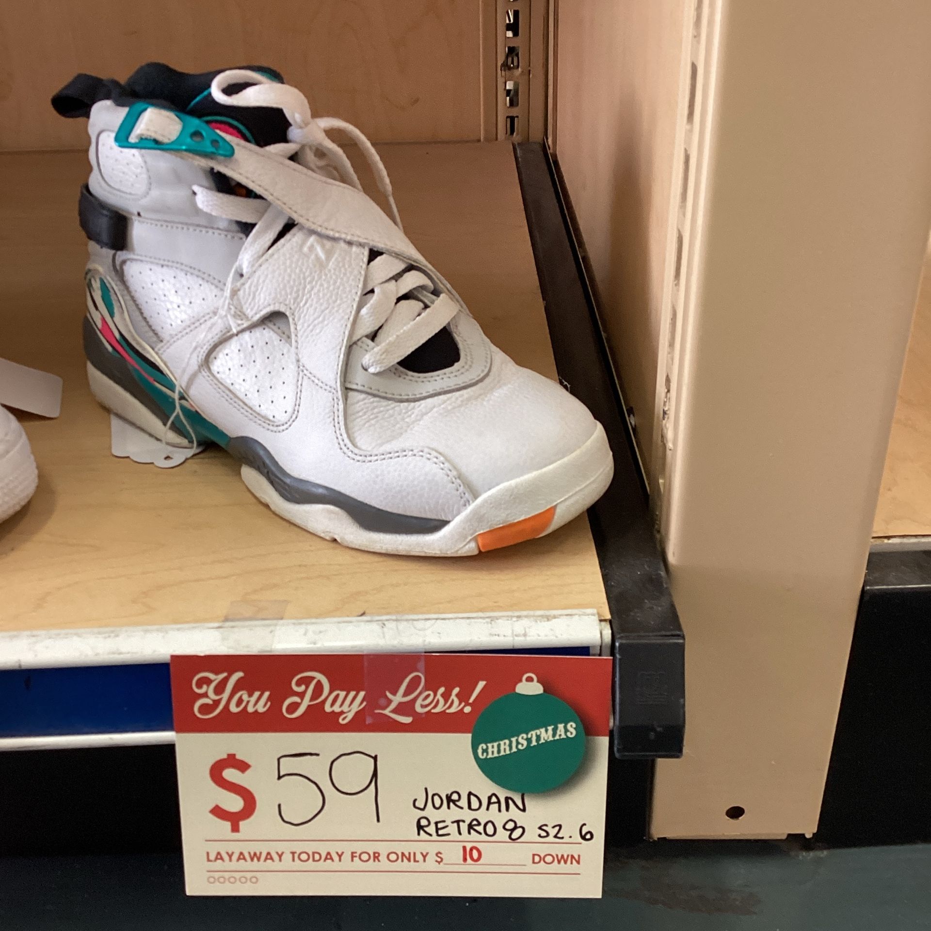 Jordan Retro 8 Size 6